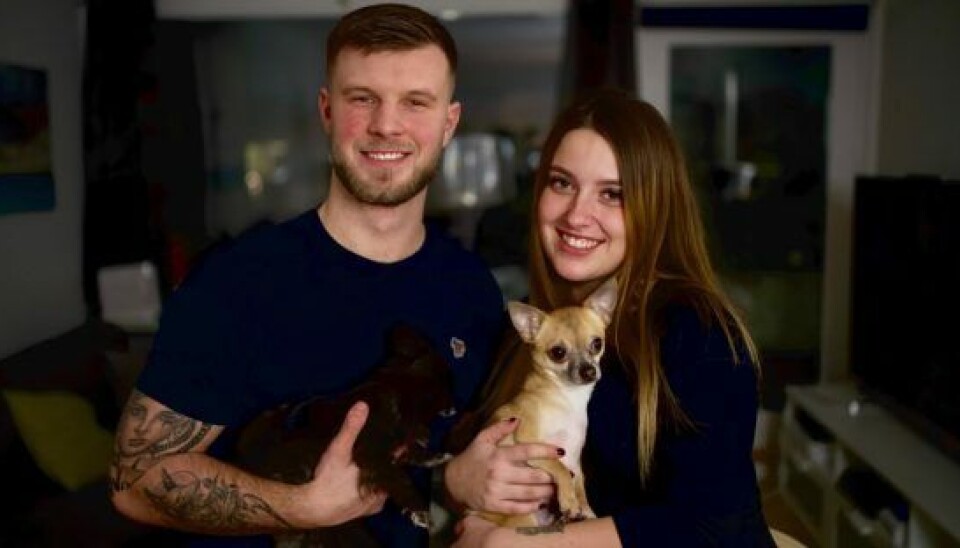 Maria (21) & Daniel (23) fra Lyngby (Foto: Oliver Thorngaard / TV 2)