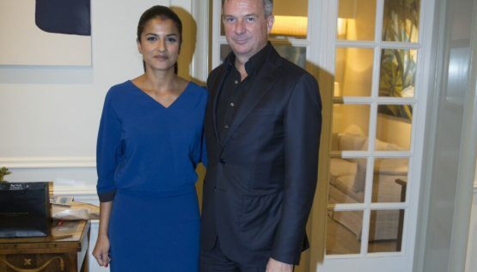 Divya Das og Kim Bildsøe Lassen (Foto: Lars E. Andreasen)
