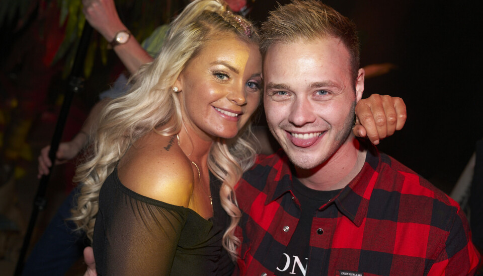 Ditte fra den nye sæson og Mikkel Søndergaard fra sæson 2. Foto: Janus Nielsen