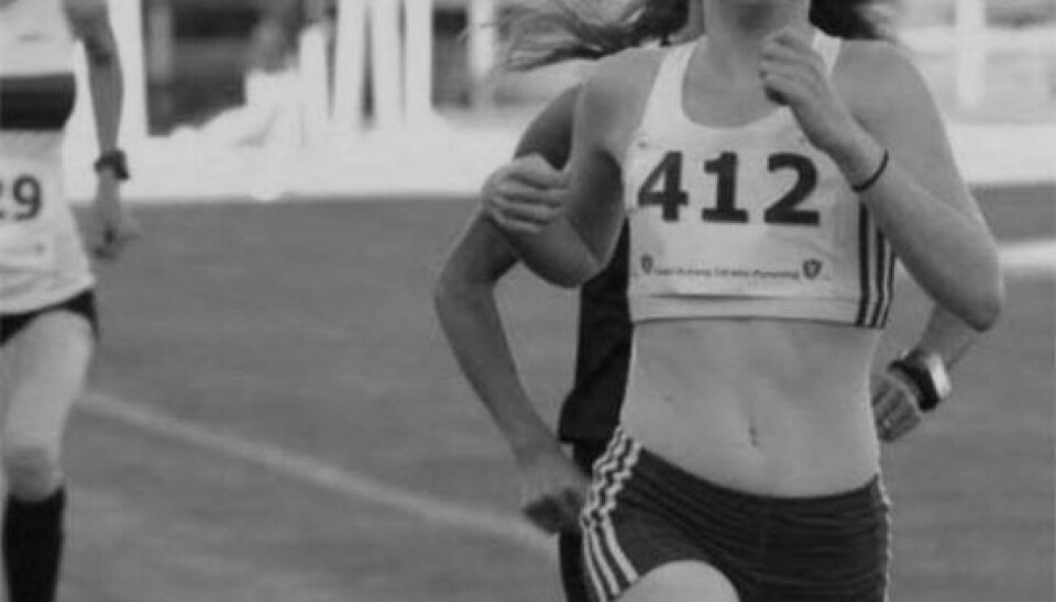 Lea blev nr. 4 i hurtigste 3 kilometer til Danmarks Mesterskabet. (Foto: Privat)