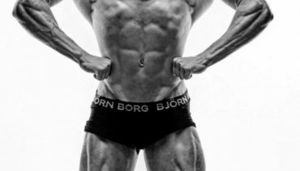 Dengang Oliver dyrkede bodybuilding på højt plan og vandt utallige konkurrencer. (Foto: privat/Jan Teller)