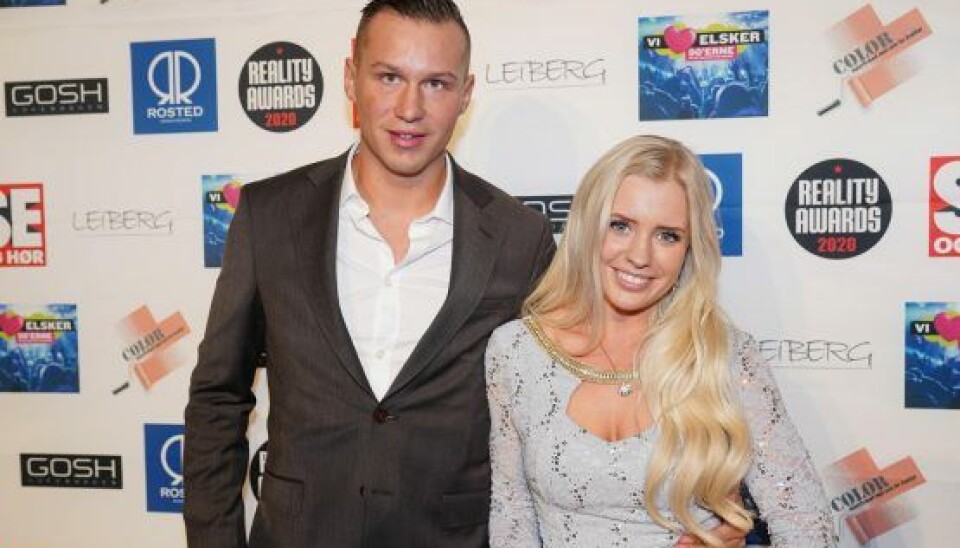 Michael Sommer og kæresten Maria til Reality Awards 2020 (Foto: Janus Nielsen).