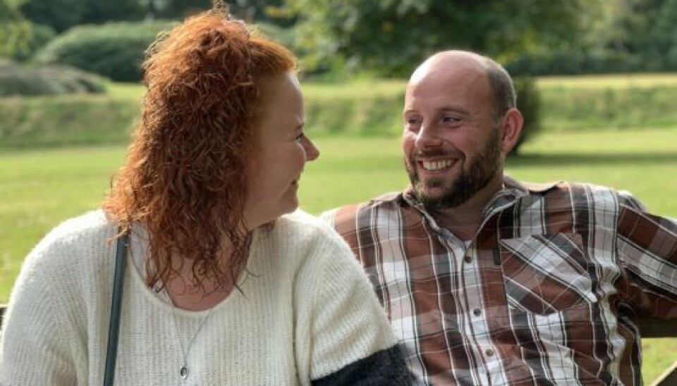 Thomas Schmidt og Laura Hvid er flyttet sammen i Kiskelund. (Foto: BLU/TV 2)