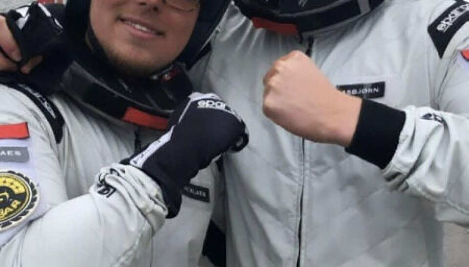 Nicklaes og Asbjørn i '5. Gear'. (Foto: privat)