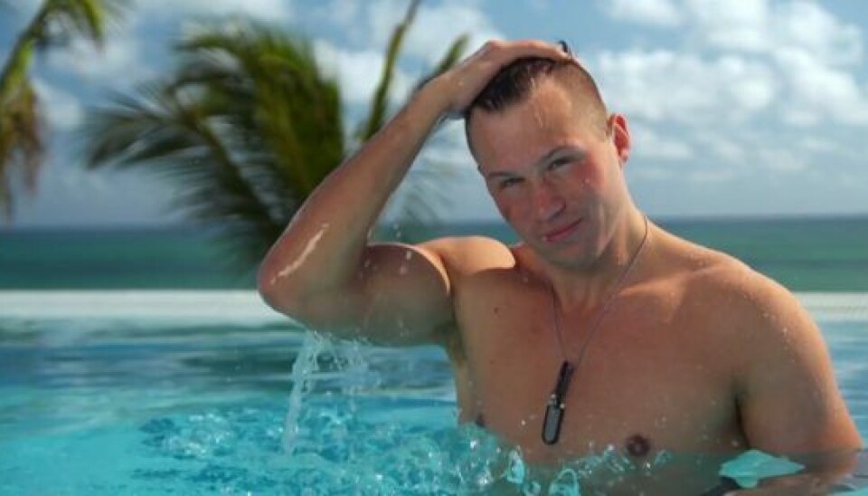 Michael i 'Ex on the Beach' (Foto: Dplay)