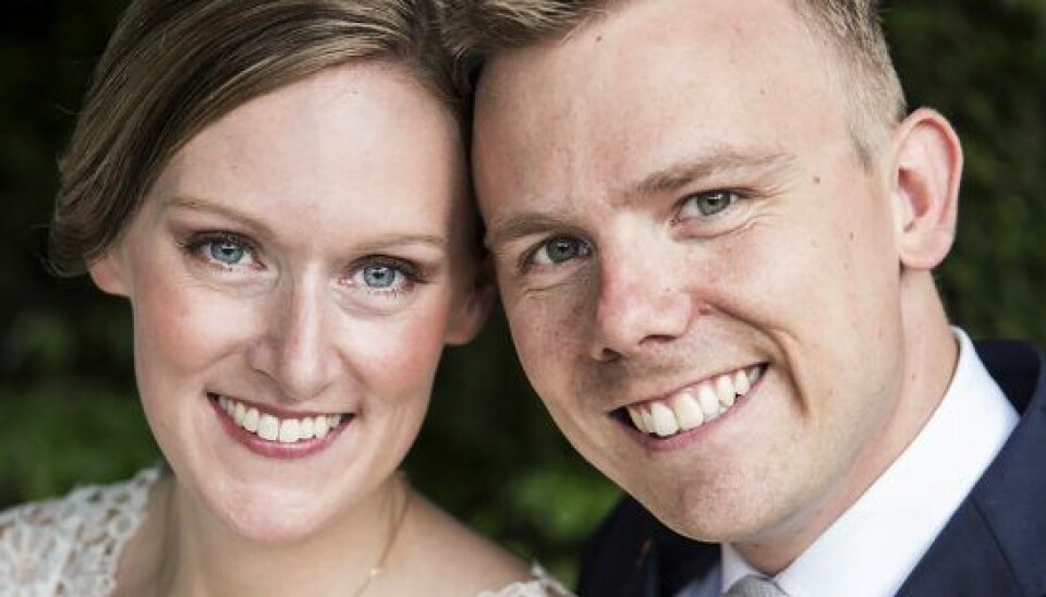 Mette og Christian fra 'Gift ved første blik'. (Foto: DR)