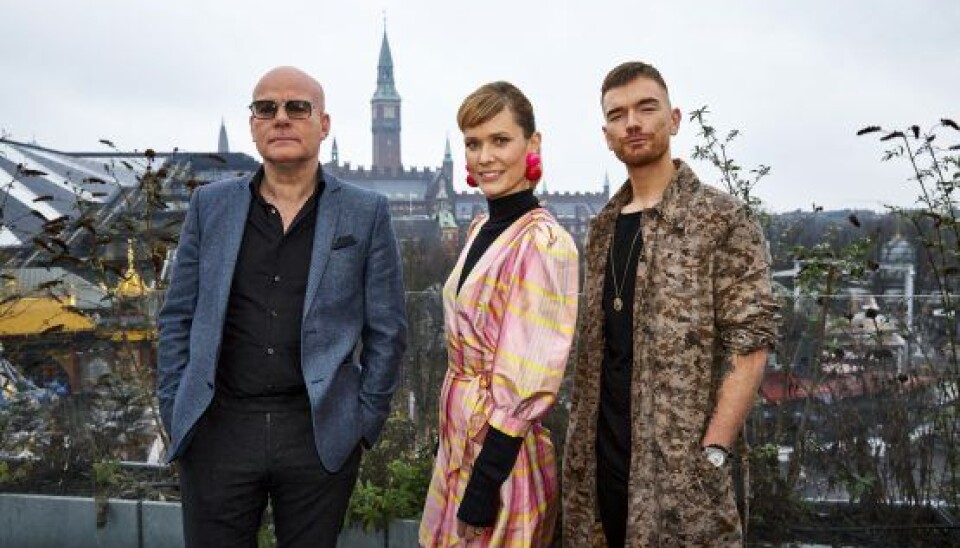 I dette års 'X Factor' består dommertrioen af Thomas Blachman, Nanna Øland Fabricius aka Oh Land og Lars Ankerstjerne Christensen aka Ankerstjerne (Foto: Bo Nymann)
