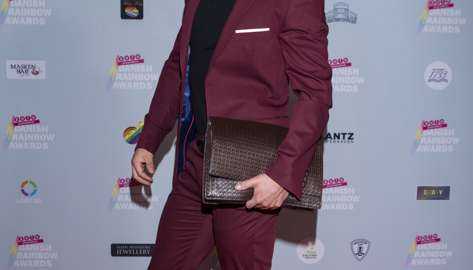Danish Rainbow Awards 2019. Gustav Salinas. (Klaus Bo Christiansen)