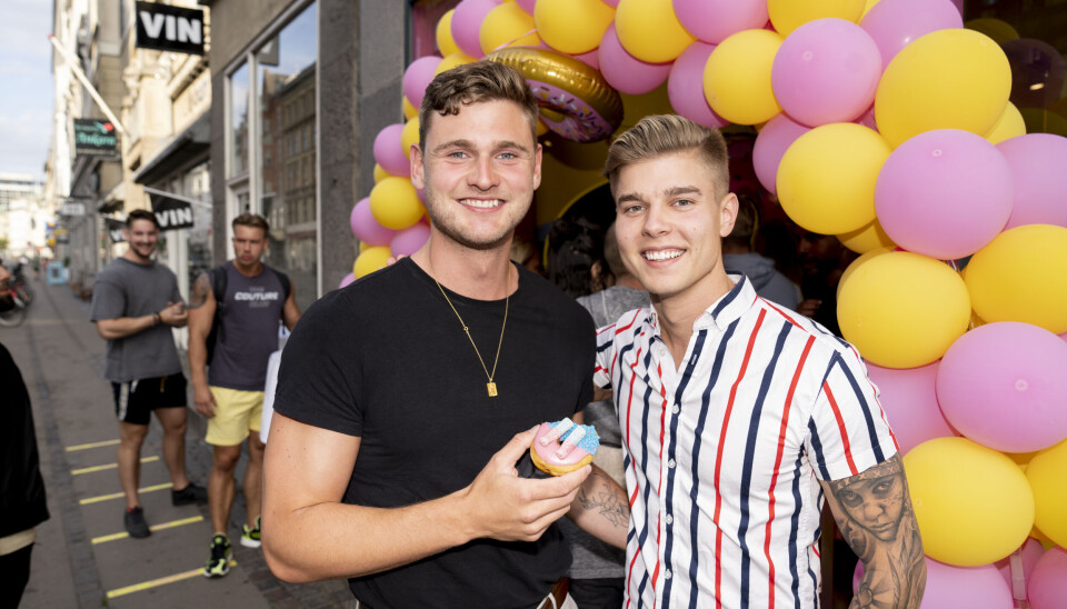 Jonass havde taget sin gode ven under armen og var smuttet til reception (Foto: Anthon Unger).