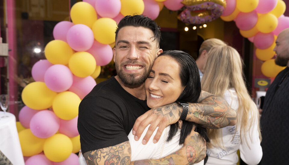 Der er ingen tvivl om, at Türker og Sarah i den grad har fundet kærligheden sammen igen (Foto: Anthon Unger).