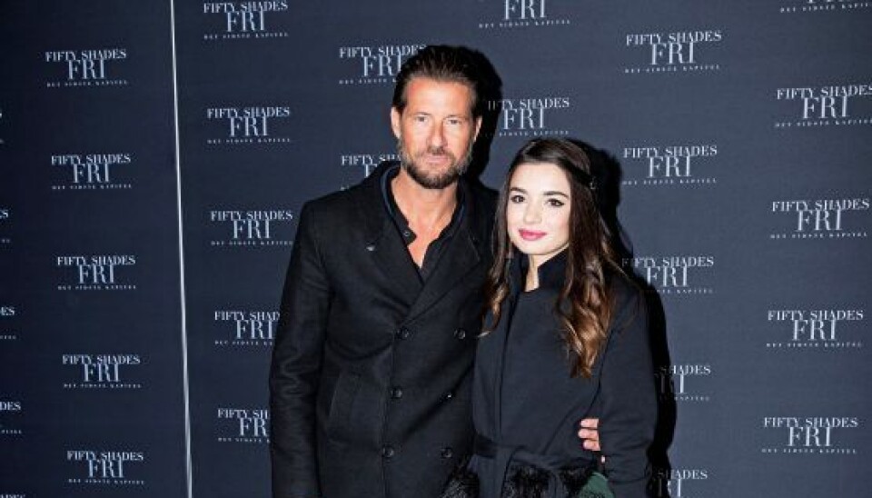 Frederik Fetterlein med sin svenske forlovede Andrea Tolic (Foto: Lars E. Andreasen)