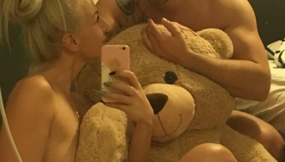 Katrine og Mathias i 2018 (Foto: Privat)