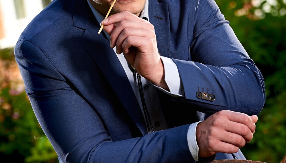 Mark aka Banditten, da han deltog i Kongerne. (Foto: SBS Discovery)