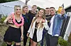 Mathilde og Robin ankom (selvfølgelig) sammen til Nicklaes' 'Ex on the Beach'-fest i weekenden, hvor blandt andre også 'Ex'-folkene Justina, Louise og Victor var med (Foto: Janus Nielsen)