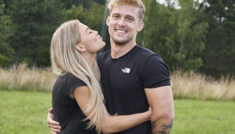 Mathilde Beuschau fra 'Årgang 0' og Robin Christensen fra 'Ex on the Beach' 4 er uadskillelige, på trods af de ikke kalder sig kærester endnu (Foto: Janus Nielsen)