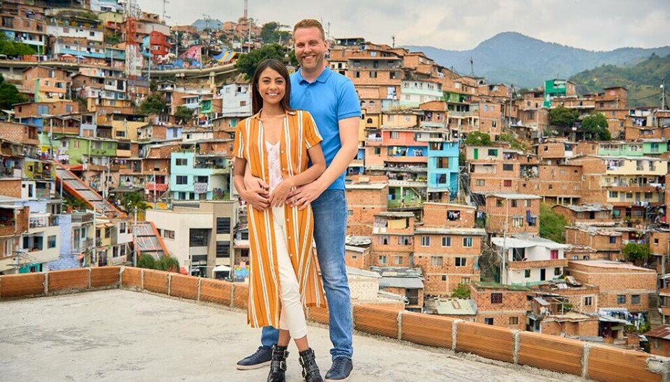 Tim, 34, USA & Melyza, 29, Colombia i '90 Day Fiancé: The Other Way, sæson 2 (Foto: TLC)