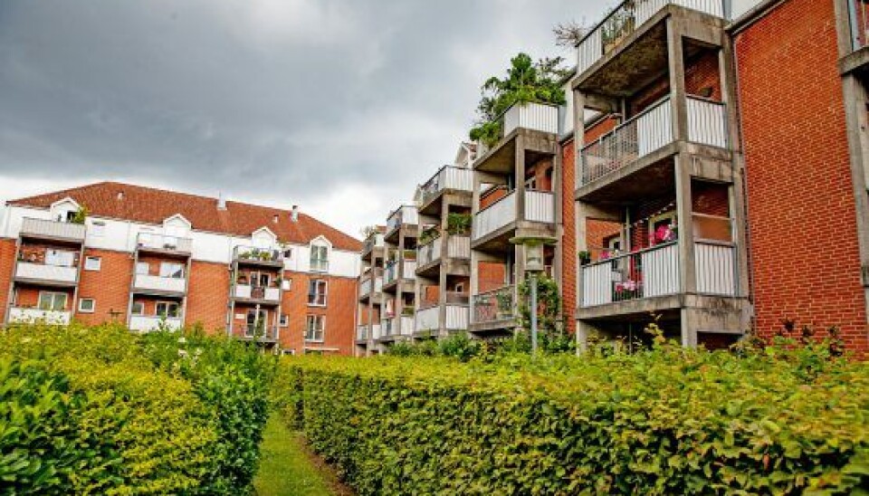 Tre prensionsiter i boligblokken Vangehusvej 1 på Østerbro blev dræbt, før politiet fik mistanke om, at en morder var på spil (Foto: Michael Stub)