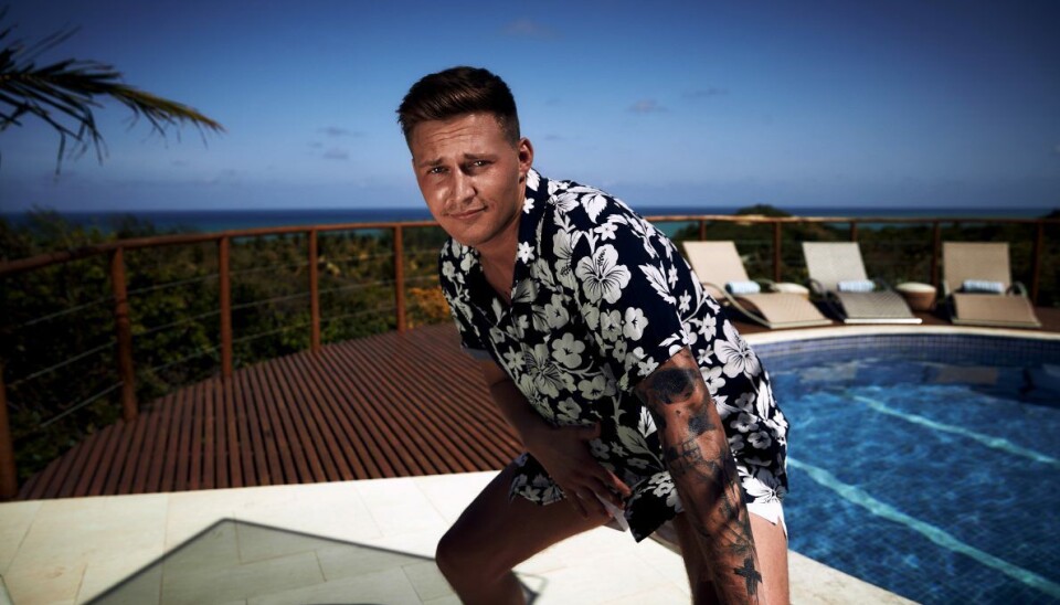 Andreas Korsbakke i 'Ex on the Beach' (Foto: Krestine Havemann.)