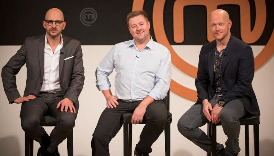 Thomas Castberg, Jesper Koch og Jakob Mielcke er atter dommerne i 'MasterChef' (Foto: TV3)