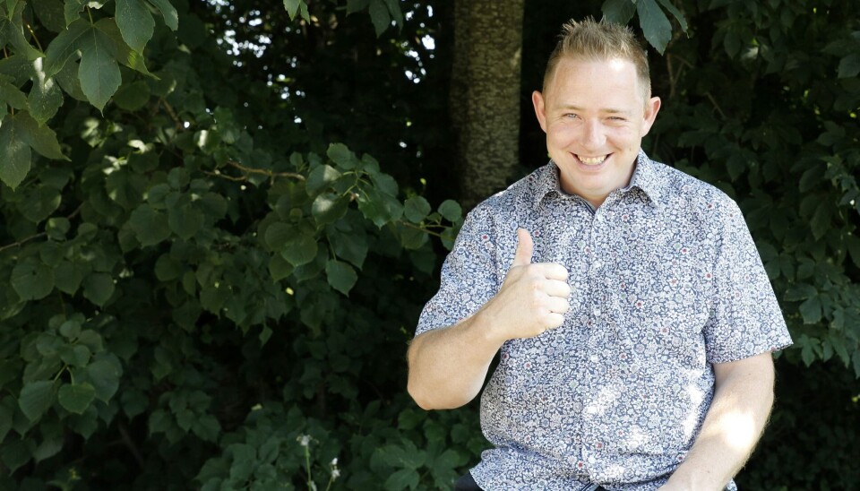 Martin Danielsen første gang, han medvirkede i 'Landmand søger kærlighed' tilbage i 2019. (Foto: Niels Henrik Dam)