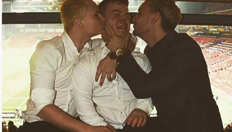 Mathias Hougaard, Magnus 'Minimanden' Jacobsen og Boris Laursen udgjorde til sammen den faste kerne på YouTube-kanalen 'Content Holdet' (Foto: Privat)