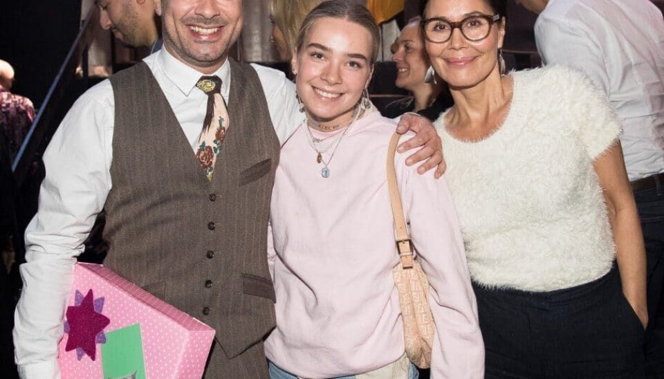 Jakob Fauerby sammen med Nukâka og Safina Coster-Waldau. (Foto: Henrik R. Petersen)