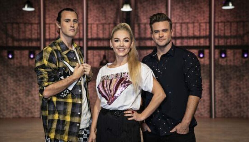 Sonny Fredie Pedersen, Mille Gori og Silas Holst. (Foto: Per Arnesen/TV 2)