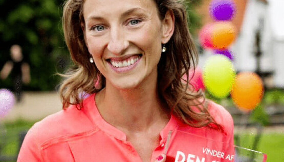 Annemette Voss vandt 'Den store bagedyst' 2013 (Foto: DR)