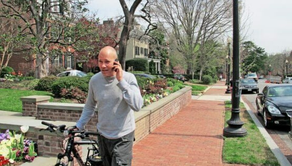 Jesper føler sig helt hjemme i Washington, hvor han i 2016 købte en ejerlejlighed tæt på det hippe Dupont Circle (Foto: Flemming Vitus)