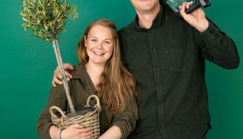 Grønt hus. Trine og Mikkel.(Foto: André Blinkilde/TV 2)