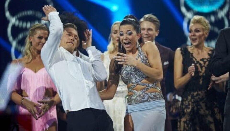 Sarah Mahfoud og Morten Kjeldgaard vandt 'Vild med dans' 2016 (Foto: Bo Nymann)