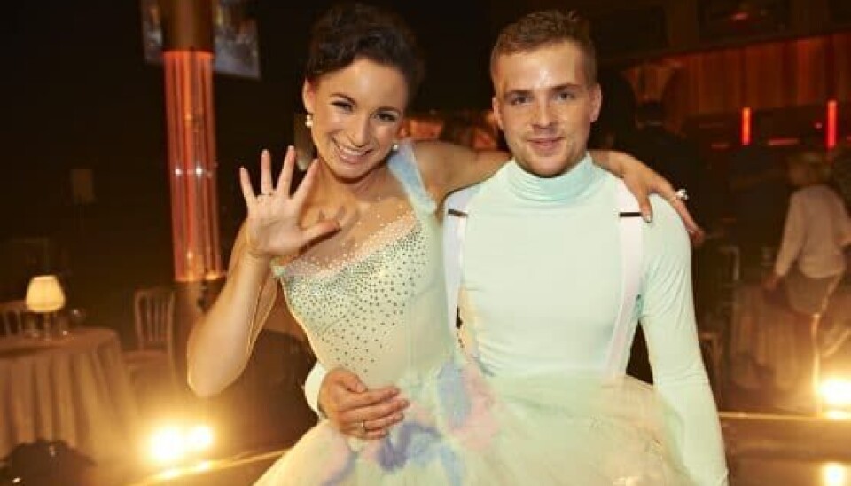 Claudia Rex og Joakim Ingversen i syvende afsnit af 'Vild med dans' 2012 (Foto: Uffe Kongsted)