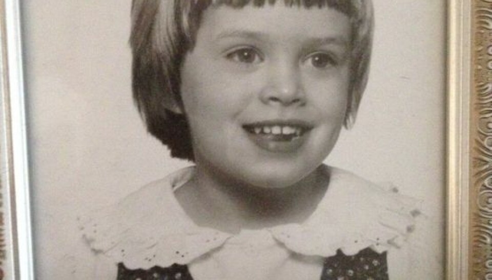 Mick var her omkring 4 år. (Foto: Privat)