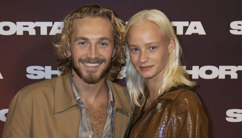 Andreas Jessen og kæresten Cecilie Heide til premiere på 'Shorta' (Foto: Anthon Unger)