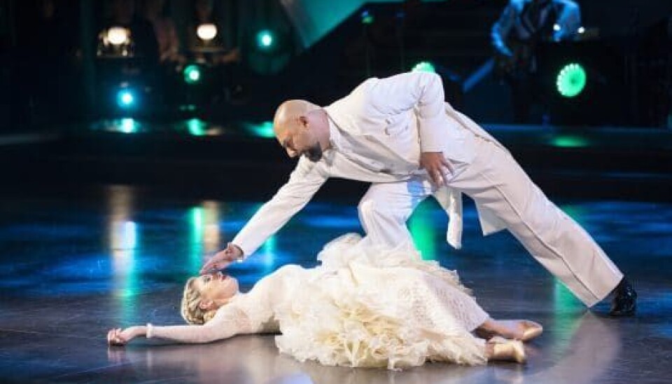 Karina Frimodt og Janus Nabil Bakrawi til 'Vild med dans' sidste fredag (Foto: Henrik R. Petersen)