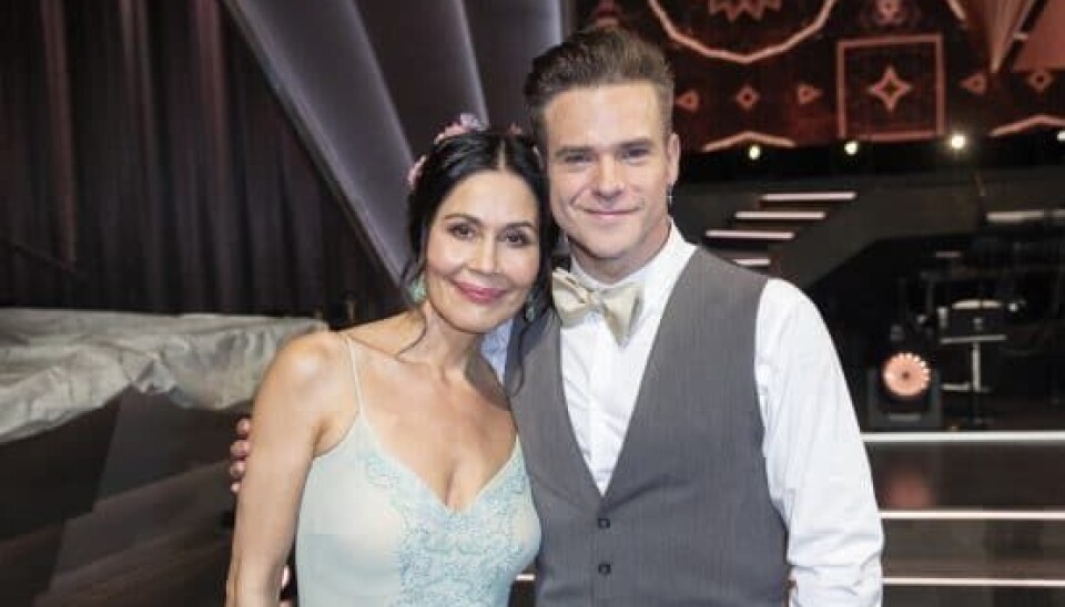 Nukâka Coster-Waldau og Silas Holst til sidste fredags 'Vild med dans' (Foto: Henrik R. Petersen)