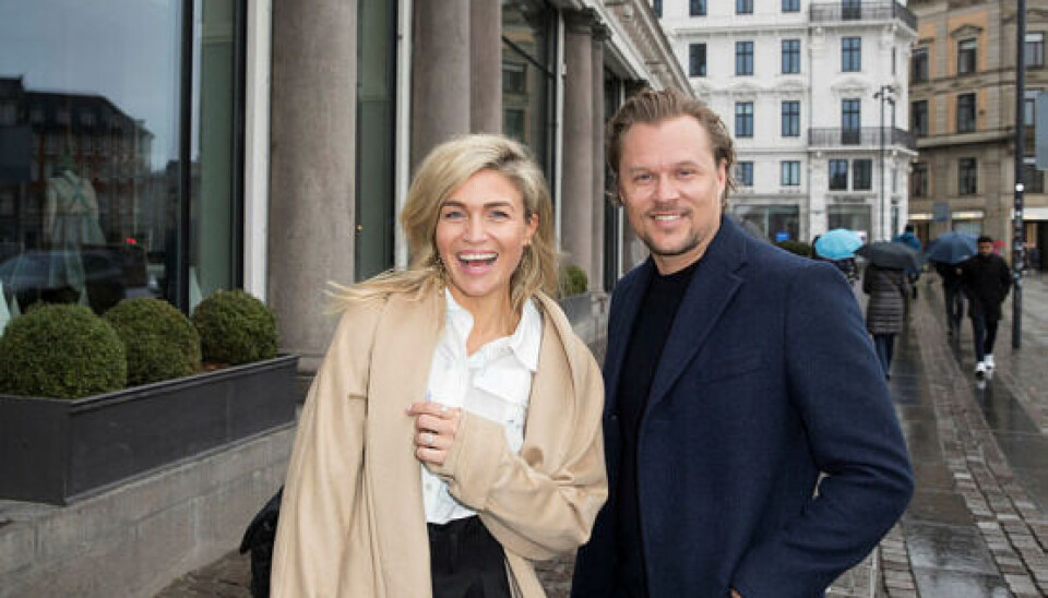 Christiane Schamburg-Müller og kæresten Daniel Åxman (Foto: Henrik R. Petersen)
