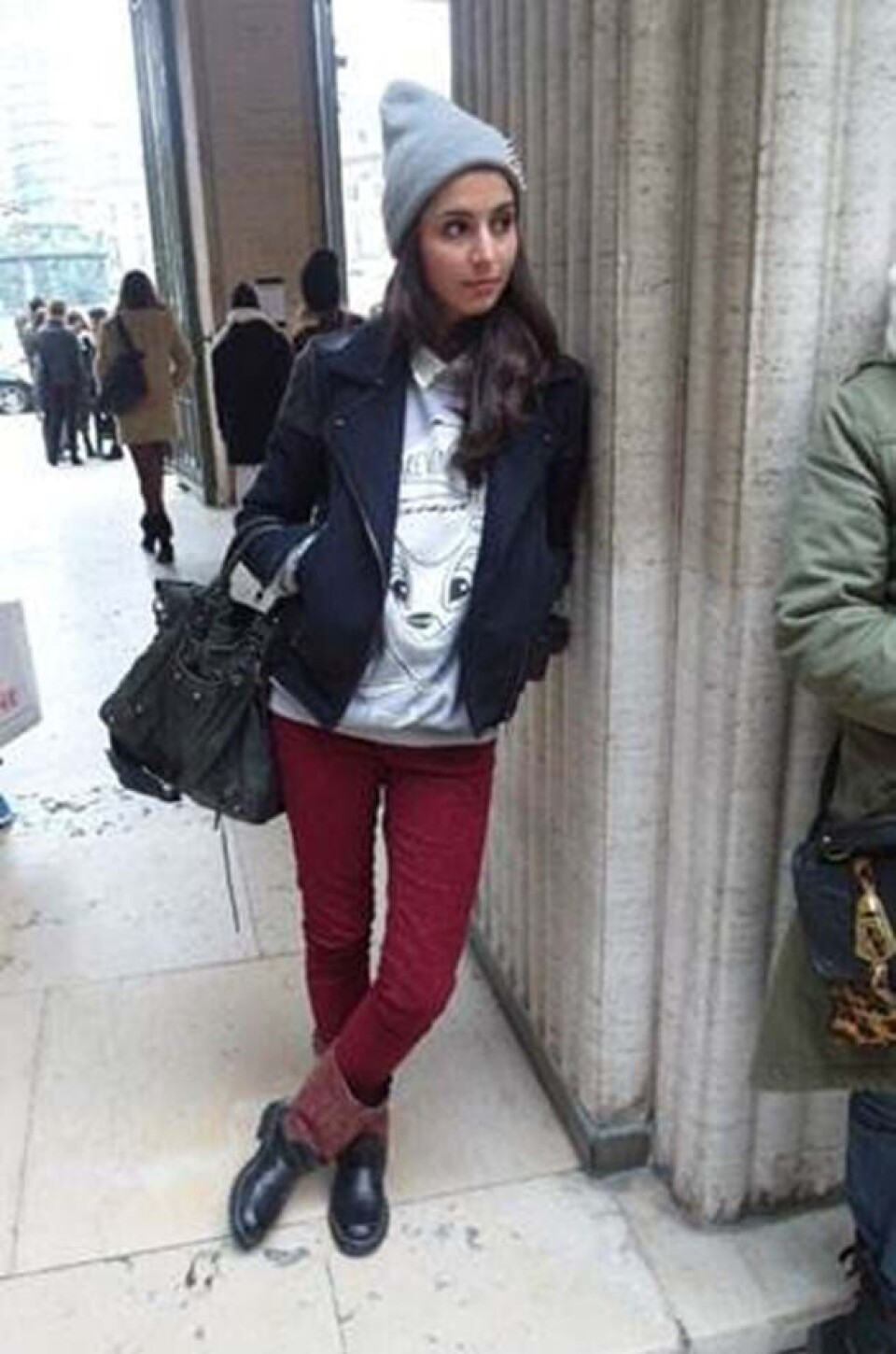 Se fransk lækkerhed på gaden til Paris Fashion Week i marts 2013