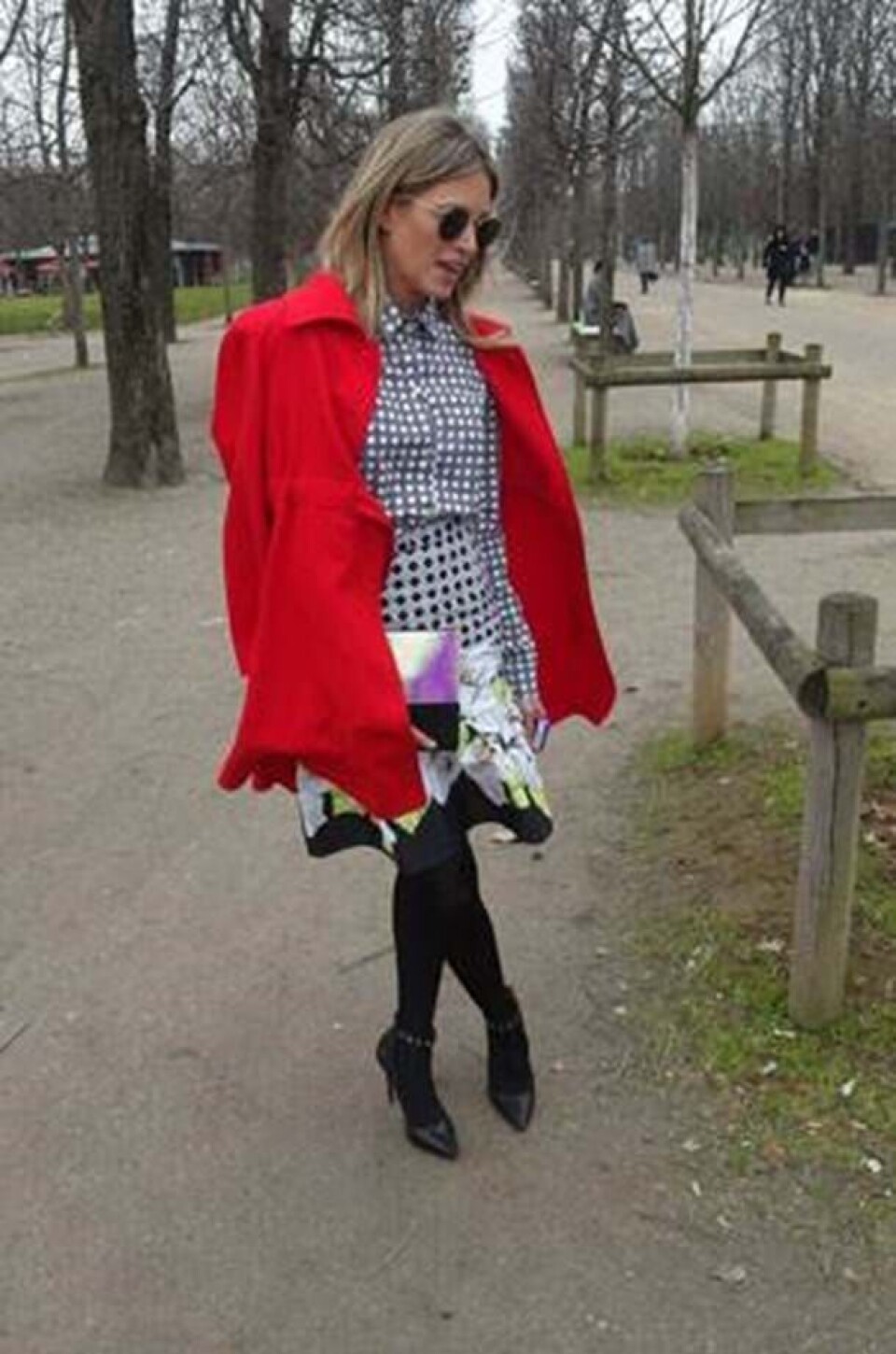 Se fransk lækkerhed på gaden til Paris Fashion Week i marts 2013