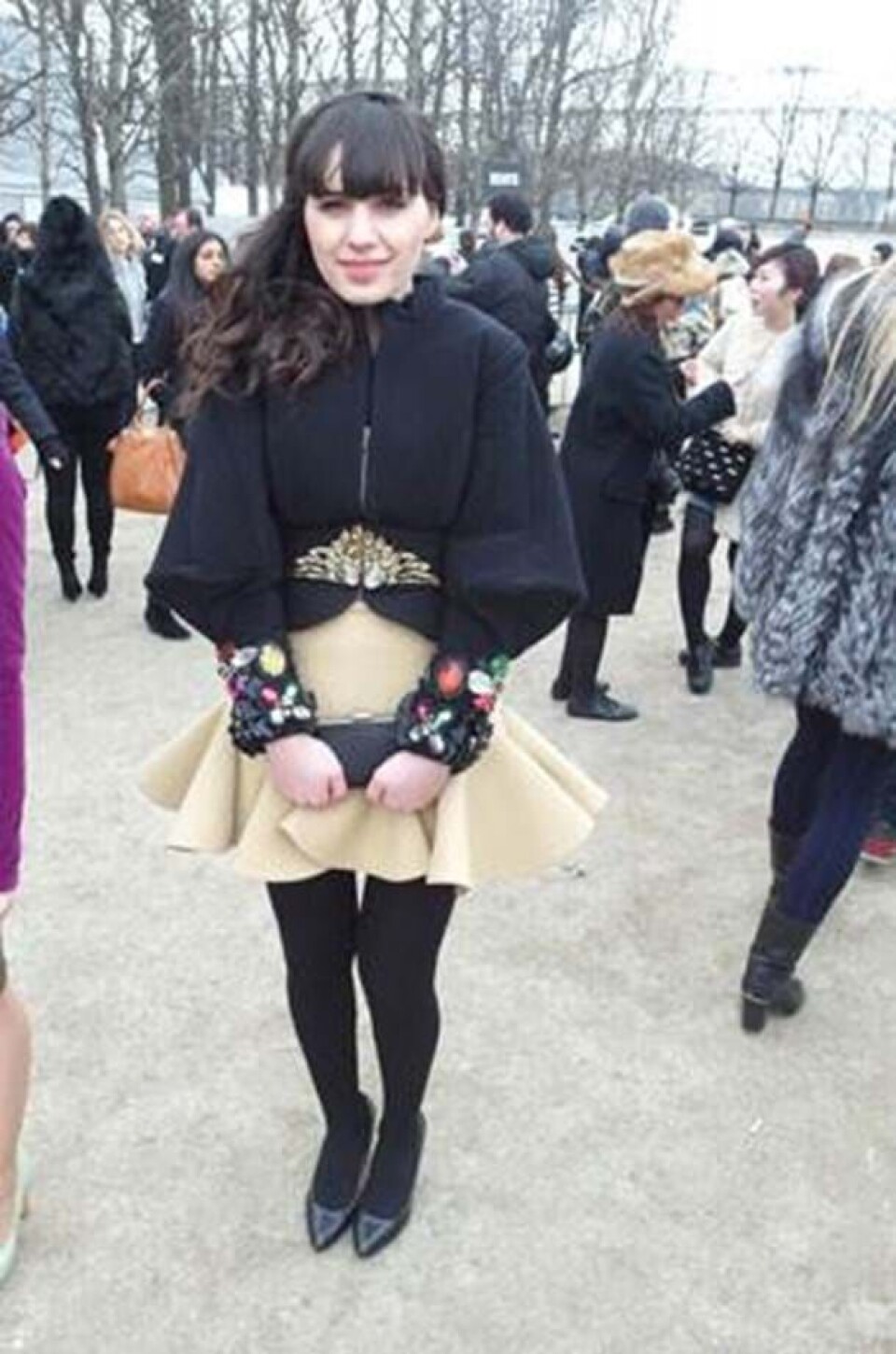 Se fransk lækkerhed på gaden til Paris Fashion Week i marts 2013
