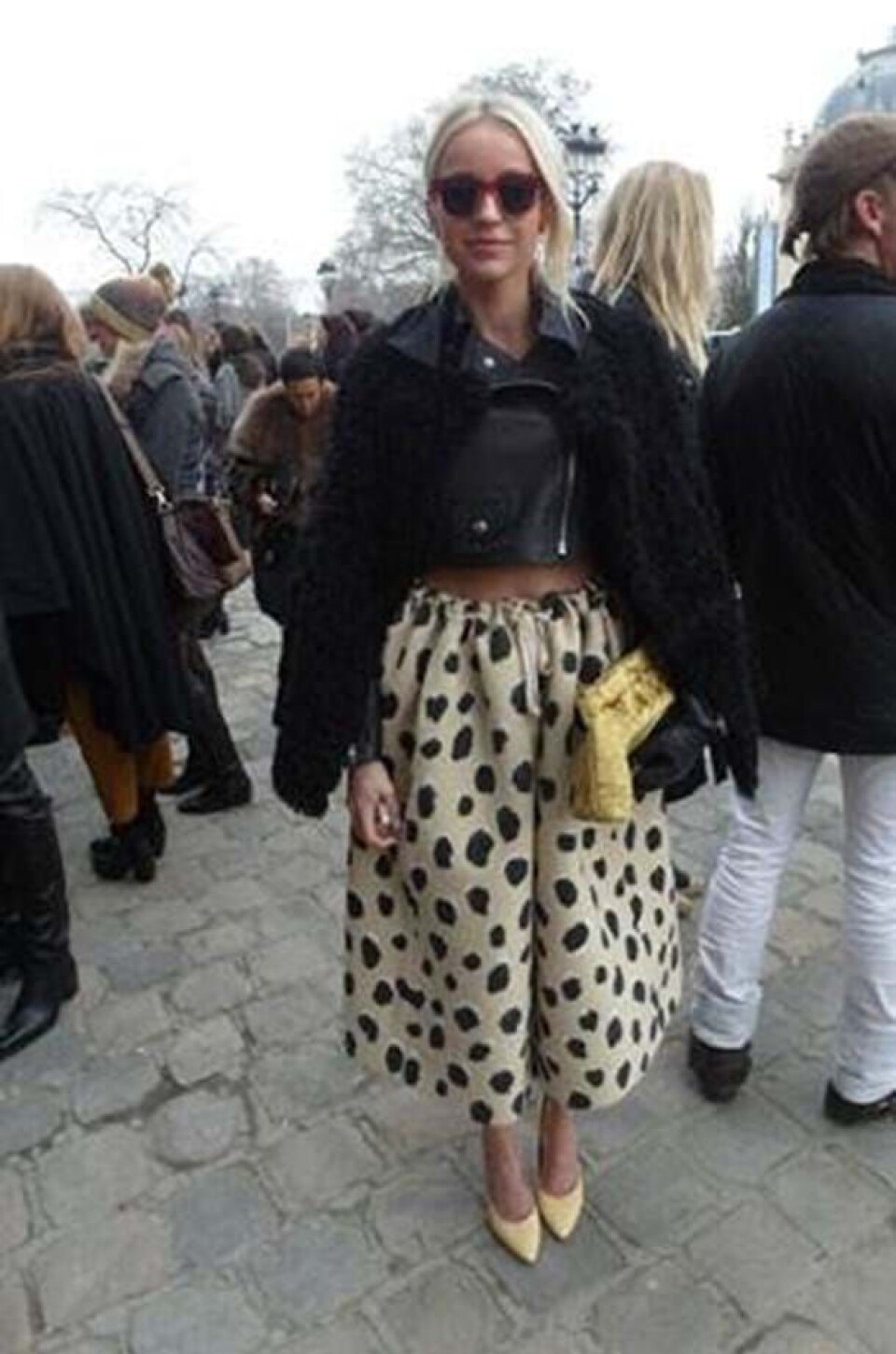 Se fransk lækkerhed på gaden til Paris Fashion Week i marts 2013