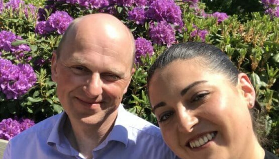 Svend og Maryna fra 'Landmand søger kærlighed' (Foto: privat)