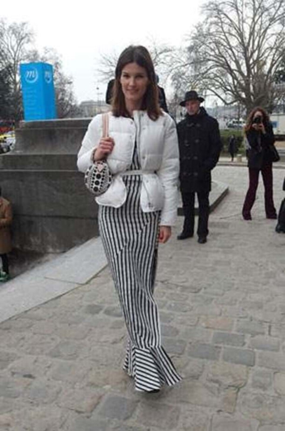 Se fransk lækkerhed på gaden til Paris Fashion Week i marts 2013