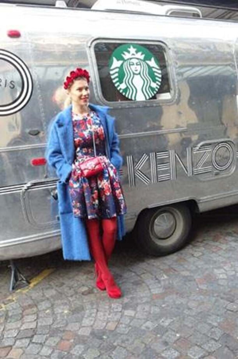 Se fransk lækkerhed på gaden til Paris Fashion Week i marts 2013