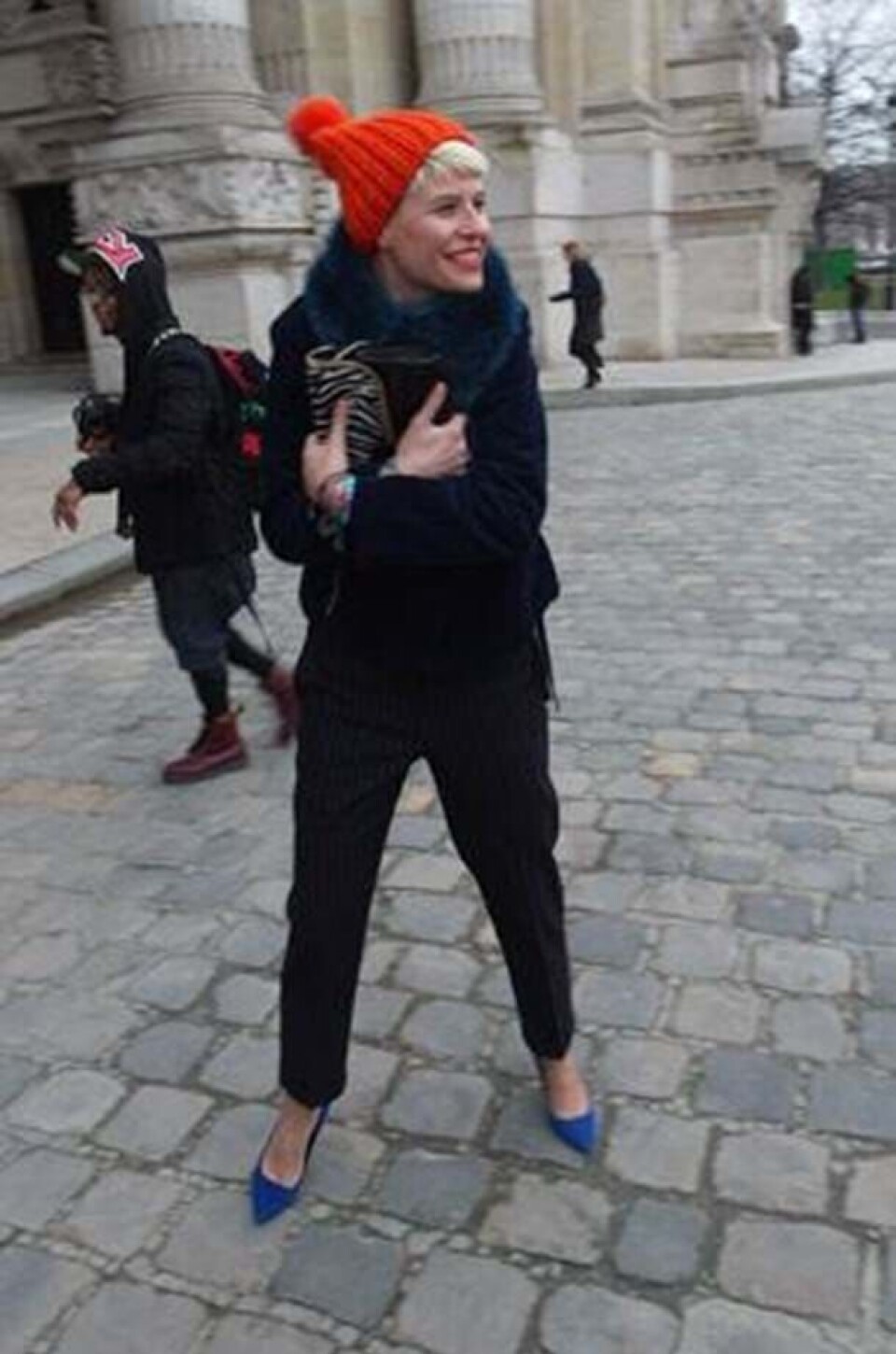 Se fransk lækkerhed på gaden til Paris Fashion Week i marts 2013