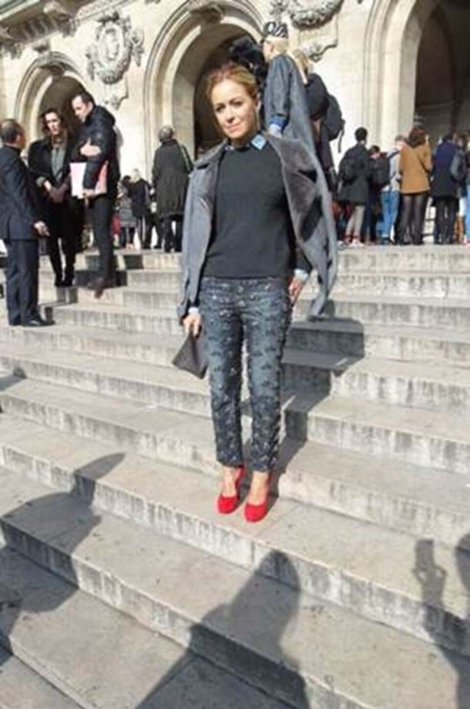 Se fransk lækkerhed på gaden til Paris Fashion Week i marts 2013