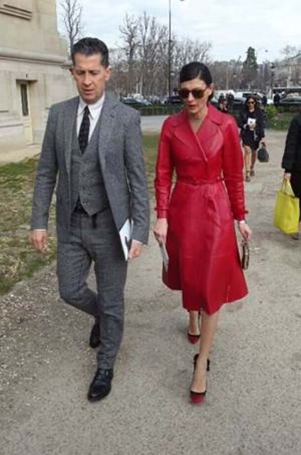 Se fransk lækkerhed på gaden til Paris Fashion Week i marts 2013