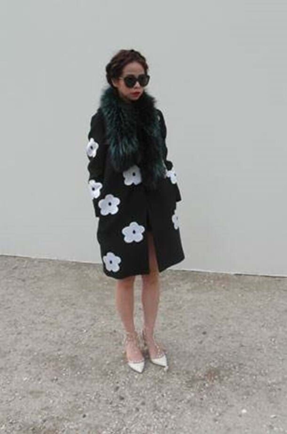 Se fransk lækkerhed på gaden til Paris Fashion Week i marts 2013
