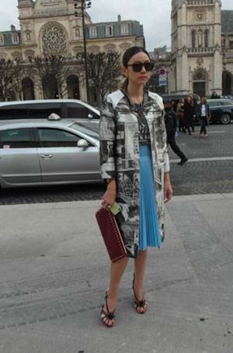 Se fransk lækkerhed på gaden til Paris Fashion Week i marts 2013