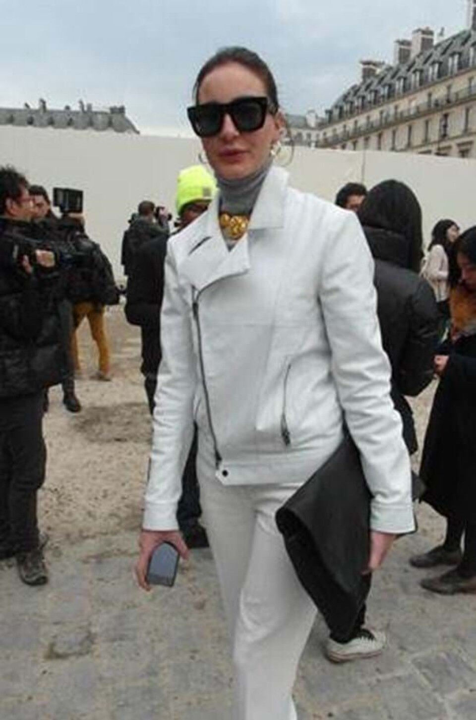 Se fransk lækkerhed på gaden til Paris Fashion Week i marts 2013